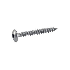 Vis de penture tête cylindrique large empreinte TORX inox A4 6x40mm boîte de 100 pièces - ACTON - 660927