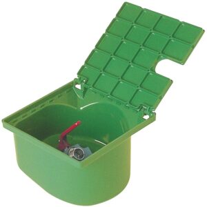Bouche d'arrosage avec robinet 1/4 de tour BAC227 - NICOLL - 750127