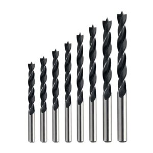 Coffret de 8 mèches à bois Frioul queue cylindrique, Ø 3 - 4 - 5 - 6 - 7 - 8 - 9 - 10 mm - LEGALLAIS - 162696
