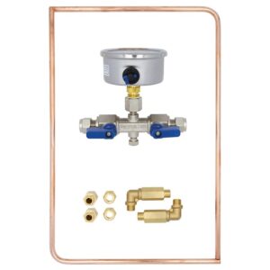 Kit de contrôle pression 0 / 6 bars - DISTRILABO - 753068