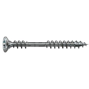 Vis à bois tête fraisée crantée Spax façade double filetage inox A2 empreinte T20 4,5x50 boîte de 200 pièces - SPAX - 349239