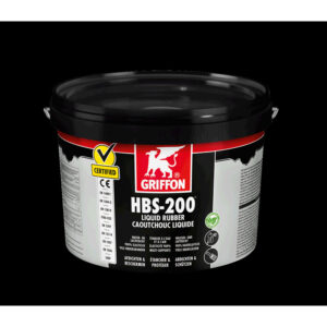 Enduit de protection universel HBS-200® caoutchouc liquide pour étanchéifier à l'eau et à l'air pot de 1l - GRIFFON - 289263