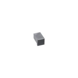 Bouton en L carré inox brossé hauteur 20 mm Ø 9 mm - - 658812