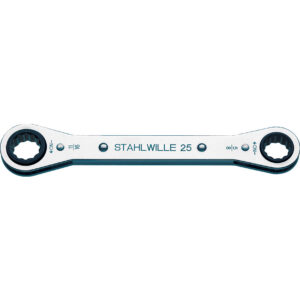 Clé polygonale à cliquet 25aN - 13/16 x 15/16" L 235 mm - STAHLWILLE - 264063
