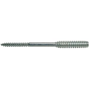 Vis de pose de menuiseries PVC sur maçonnerie, 6x120 mm, filet de 45 mm, boîte de 100 pièces - ING - 565006