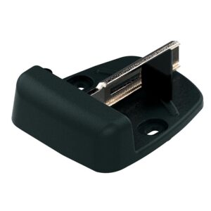 Sabot large aluminium automatique livré avec 2 cales noir RAL 9005 - TIRARD - 336072