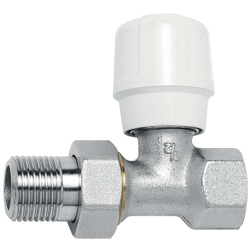 Robinet droit à visser nickelé 15x21 1520400 - RBM - 771057 – Image 2