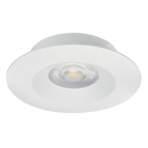 Spot encastré fixe Aspen 5 W 3000K-4000K IP20/44 230 V recouvrable blanc - Aric - 282102