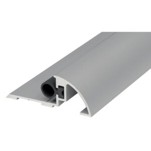 Seuil de porte à la suisse aluminium anodisé longueur 1000 mm non percé avec joint d'étanchéité Staten - LEGALLAIS - 100606
