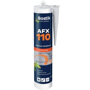 Colles mastics agencement décoration AFX 110 blanc cartouche de 310 ml - BOSTIK - 541157