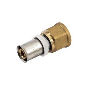 Raccord à sertir pour multicouche Acopex Alu diamètre nominal 26 fixe Femelle 1'' (26x34) - THERMACOME - 122019