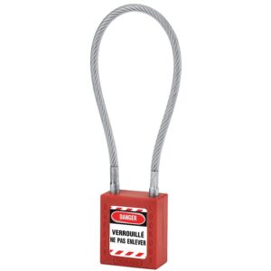 Cadenas de consignation à câble Inox gainé PVC - THIRARD - 523321