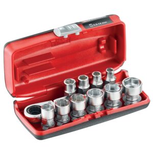 COFFRET DOUILLES 1/4'' + CLIQUET R180 - FACOM - 605753
