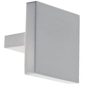Poignée carrée en T Bendor zamak finition chromé brillant, 40 x 40 mm entraxe 32 mm - LEGALLAIS - 282703