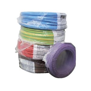 Fil souple HO5V-K 0,75 bleu en couronne de 100 mètres - - 352556
