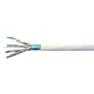 Câble réseau informatique F/FTP 4 paires 500 MHz Cat6A couronne de 100 mètres - - 173063