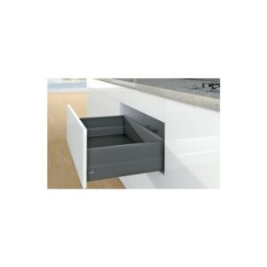 Kit tiroir 94 avec TopSide - hauteur 186 mm - anthracite longueur 450 mm - ArciTech code jaune - HETTICH - 485654