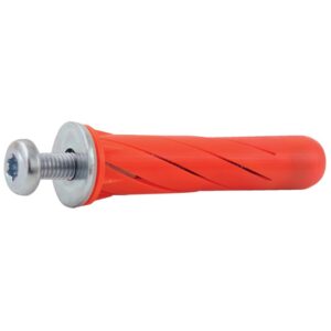 Chevilles multi-matériaux à expansion contrôlée 10x49 avec vis tête cylindrique 5x55m T25 boîte de 25 pièces - G&B FISSAGGI - 112534