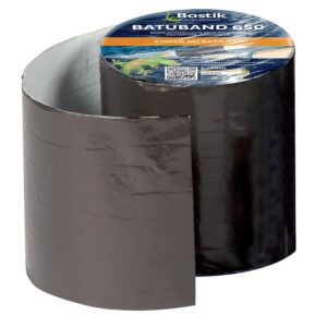 Bandes d'étanchéité autocollantes Batuband 650 Coloris gris, rouleau de 10 mètres largeur 15 cm - BOSTIK - 560659