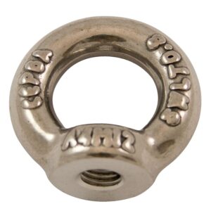 Anneau de levage femelle inox 316 forgé taraudage 8mm sachet de 2 pièces - PRAMAC - 604584