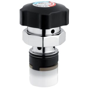Tête interchangeable pour mitigeur Presto Alpa noir standard - PRESTO - 456401