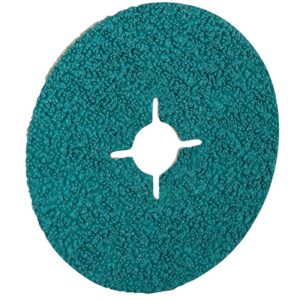 Disques fibre céramique Actirox inox AF890 grain 60 Ø125 mm alésage 22 mm en boîte de 25 - VSM - 645831