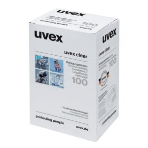 Boîte de 100 lingettes nettoyantes - UVEX - 696172