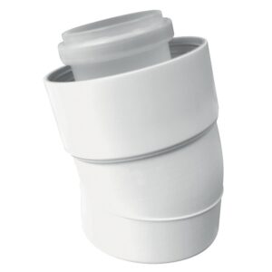 Coude PPTL/PP Rolux Condensation Sékurit 15° Ø 60/100 - UBBINK - 125820