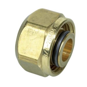 Sachet de 2 raccords à compression pour tube 16x1,5 20x27 - THERMACOME - 643442