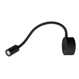 Applique à flexible orientable Dio Flex Plate noir 1,9 W 3000 K - SLV - 539771