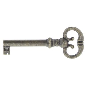 Clé type 18 longueur 70 mm, finition bruni - LEHMANN - 528662