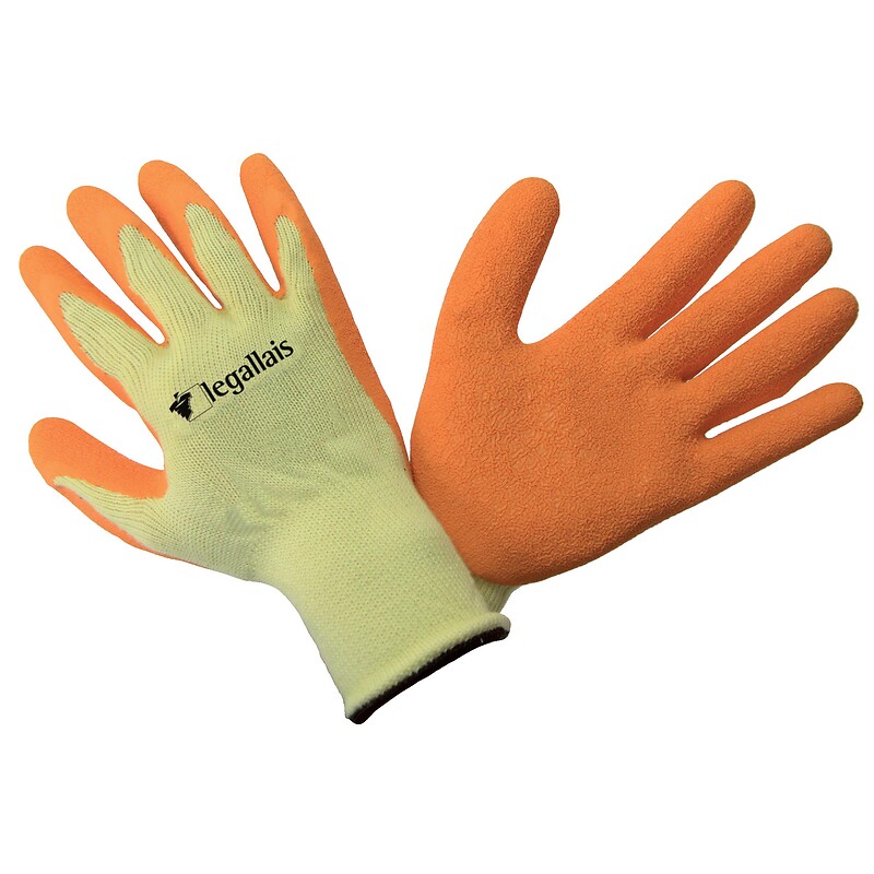 Gants Bannec de manutention à enduction latex Taille 11 (boite de 10 paires) - LEGALLAIS - 600517