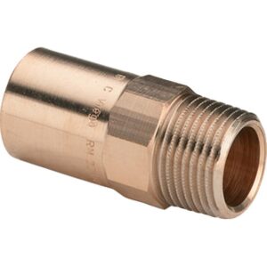 Mamelon bronze mâle CU diamètre 42 filetage 40x49 - VIEGA - 719247