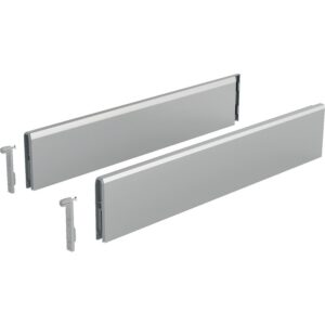 TopSide pour tiroir à casseroles hauteur 186 mm - hauteur côté 94 mm - longueur 400 mm - finition argent - HETTICH - 585908