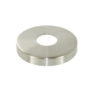 Caches pour embase de poteau à la française Ø 42,4 mm - Ø 105 mm - inox 316 - boîte de 2 - Design Production - 178446