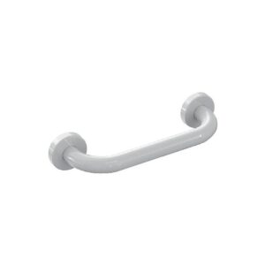 Barre de maintien droite aluminium teinte blanche Bailleron Ø 32 mm à fixations invisibles - longueur 300 mm - LEGALLAIS - 106073