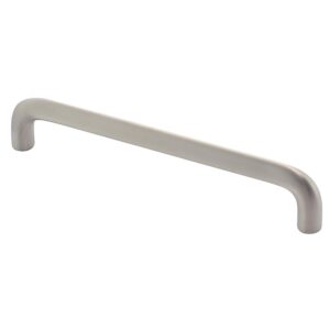 Poignée Neck finition nickelé satiné entraxe 160 mm, longueur 180 mm - - 569374