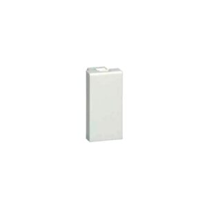 Obturateur programme Mosaic 1 module blanc - Legrand - 357505