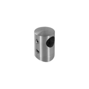 Support transversal intermédiaire pour barre de remplissage Ø 12 mm - pour poteau carré 40x40 mm - à visser - inox 316 - à l'unité - Design Production - 178957