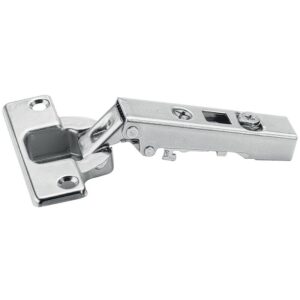 Charnière Harpe II, boîtier à visser, entraxe de fixation 52 mm, coudure 9,5 mm, la pièce - livrée avec cache - Legallais by Hettich - 455946
