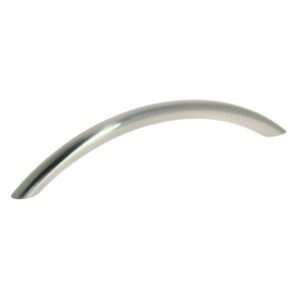 Poignées courbes zamak Bendor longueur 140 mm entraxe 128 aspect inox - LEGALLAIS - 531350