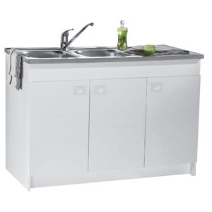 Meuble sous évier Decliq 120x60 2 portes - NEOVA - 711162