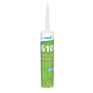 Cartouche de colle polymère Wedi 610 - 310ML - Wedi - 578572