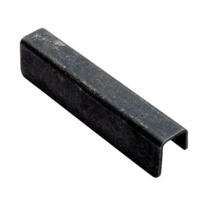 Poignée Metakor Linea longueur 140mm entraxe 96mm en zamak finition acier noir - METAKOR - 461826