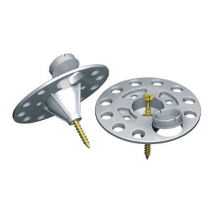 Rondelles KC avec capuchon amovible, boîte de 200 rondelles - RAWL - 129011