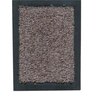 Tapis anti-poussière 100% polyamide Evolution à fibres recyclées dimensions 100 x 150 cm - coloris gris - BTB - 102026