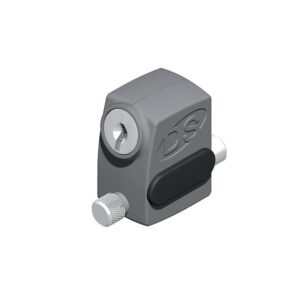 Verrou de condamnation à clé pour coulissant menuiserie aluminium S'Hestia fintion noir - LA CROISÉE DS - 433014