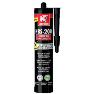 Enduit de protection universel HBS-200® caoutchouc pour étanchéifier à l'eau et à l'air cartouche de 310g - GRIFFON - 289270