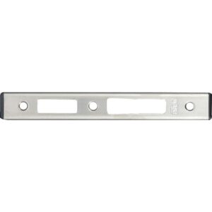 Gâche centrale inox en U en 180 x 24 x 6 mm pour serrures Blindo et Multiblindo - ISEO CITY - 455505