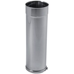 Tuyau inox coulissant 304 Ø 153 télescopique + bague - TEN - 778239